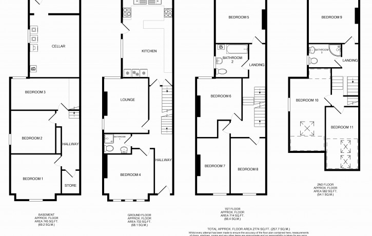 4PS Floor Plan